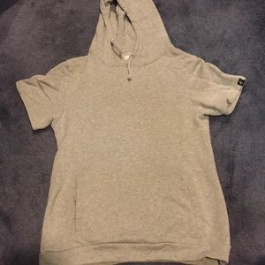 ALPHALETE Short Sleeve hoodie.